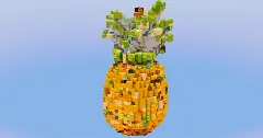 Pineapple Fruit — Minecraft Build by LeonisBuilds (2)