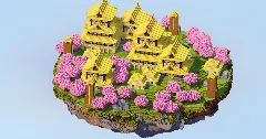 Japanese Floating Island Bamboo version — Minecraft Build by LeonisBuilds (3)