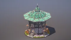 Gothic Bandstand — Minecraft Build by MellowHat (1)