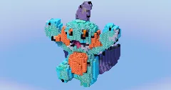 Marshtomp from Pokemon — Minecraft Build by LeonisBuilds (2)