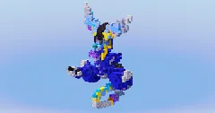 Miraidon from Pokemon — Minecraft Build by LeonisBuilds (2)