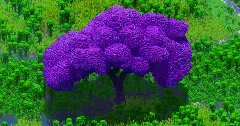 Purple Fantasy Tree — Minecraft Build by VerdantBuilds (1)