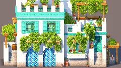 Mediterranean Coastal Villa | Greek Island House — Minecraft Build by RaekonBuilds (4)