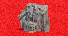 Roman Statue Gate — Minecraft Build by ImpossibleBuilds (1)
