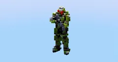 Master Chief from Halo Small — Minecraft Build by LeonisBuilds (2)