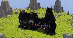 Black Medieval House — Minecraft Build by StrongholdStudios (2)
