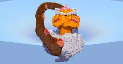 Landorus from Pokemon — Minecraft Build by LeonisBuilds (1)