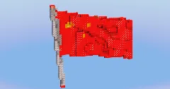 China National Flag — Minecraft Build by LeonisBuilds (1)