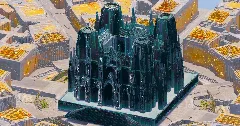 Green Gothic Cathedral — Minecraft Build by GothicCathedrals (2)