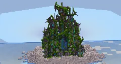 Ruined Overgrown Fantasy Castle 400x400 Blocks Fully Built Map — Minecraft Build by LeonisBuilds (4)
