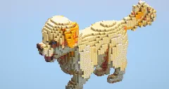 Golden Retriever‎ — Minecraft Build by LeonisBuilds (2)