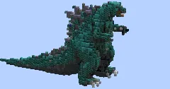 Godzilla Small — Minecraft Build by LeonisBuilds (2)