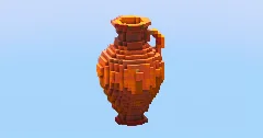 Terracotta Vase Small — Minecraft Build by LeonisBuilds (1)