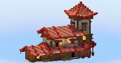 Red Japanese House 2 — Minecraft Build by LeonisBuilds (1)