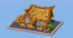 Oak Medieval Lumberjack House — Minecraft Build by LeonisBuilds (1)