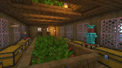 Cozy Rustic Storage House | Fully Furnished Flora Chest Room — Minecraft Build by RaekonBuilds (3)