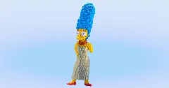 Marge Simpson — Minecraft Build by LeonisBuilds (1)