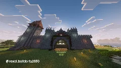 Survival starter base (castle) 26.2 — Minecraft Build by voxel.buildoria2000 (2)
