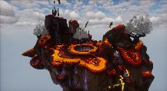 Tiny Volcano Arena — Minecraft Build by BlockyVerse (4)