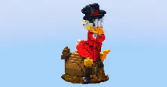Uncle Scrooge from Disney Duck Tales — Minecraft Build by LeonisBuilds (2)