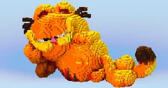 Garfield — Minecraft Build by LeonisBuilds (2)