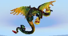 Barf and Belch - Hideous Zippleback Dragon — Minecraft Build by LeonisBuilds (1)