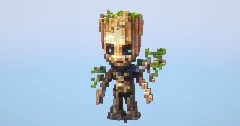 Groot‎ — Minecraft Build by LeonisBuilds (1)