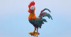Hay Day Rooster‎ — Minecraft Build by LeonisBuilds (1)