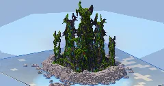 Ruined Overgrown Fantasy Castle 400x400 Blocks Fully Built Map — Minecraft Build by LeonisBuilds (1)