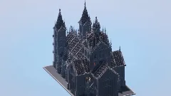 Gothic Cathedral — Minecraft Build by LeonisBuilds (2)