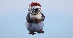 Christmas Penguin Small — Minecraft Build by LeonisBuilds (2)