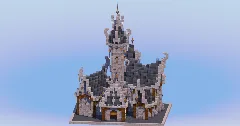 Dark Medieval Fantasy Castle — Minecraft Build by LeonisBuilds (1)