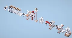 Quartz statues pack — Minecraft Build by LeonisBuilds (1)