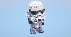 Stormtrooper from Star Wars — Minecraft Build by LeonisBuilds (1)