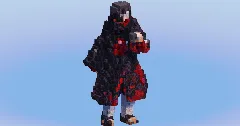 Itachi from Naruto — Minecraft Build by LeonisBuilds (1)