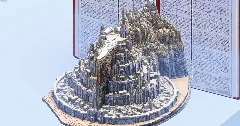 Minas Tirith — Minecraft Build by TheBibleOfBuilding (1)