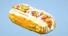 Hot Dog Small — Minecraft Build by LeonisBuilds (2)