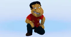 Glenn Quagmire — Minecraft Build by LeonisBuilds (2)