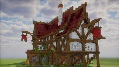 Medieval House — Minecraft Build by claraneto (4)
