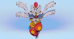 Mega Medicham — Minecraft Build by LeonisBuilds (2)