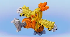 Combusken from Pokemon — Minecraft Build by LeonisBuilds (2)