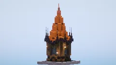 Orange Fantasy House — Minecraft Build by LeonisBuilds (3)