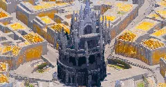 Fantasy Gothic Castle — Minecraft Build by GothicCathedrals (2)