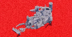 White Sea Fortress — Minecraft Build by ImpossibleBuilds (2)