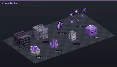 Crystal Hollow Asset [Java + Bedrock + Blockbench] — Minecraft Resource Pack by ScorpionTeam (1)