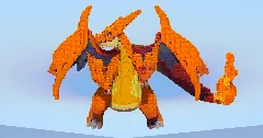 Mega Charizard Y — Minecraft Build by LeonisBuilds (1)