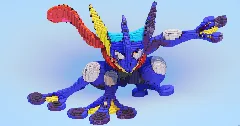 Greninja — Minecraft Build by LeonisBuilds (1)