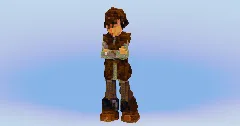 Hiccup from How To Train Your Dragon — Minecraft Build by LeonisBuilds (1)