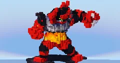 Incineroar from Pokemon — Minecraft Build by LeonisBuilds (1)