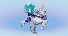 Ice Rider Calyrex — Minecraft Build by LeonisBuilds (2)